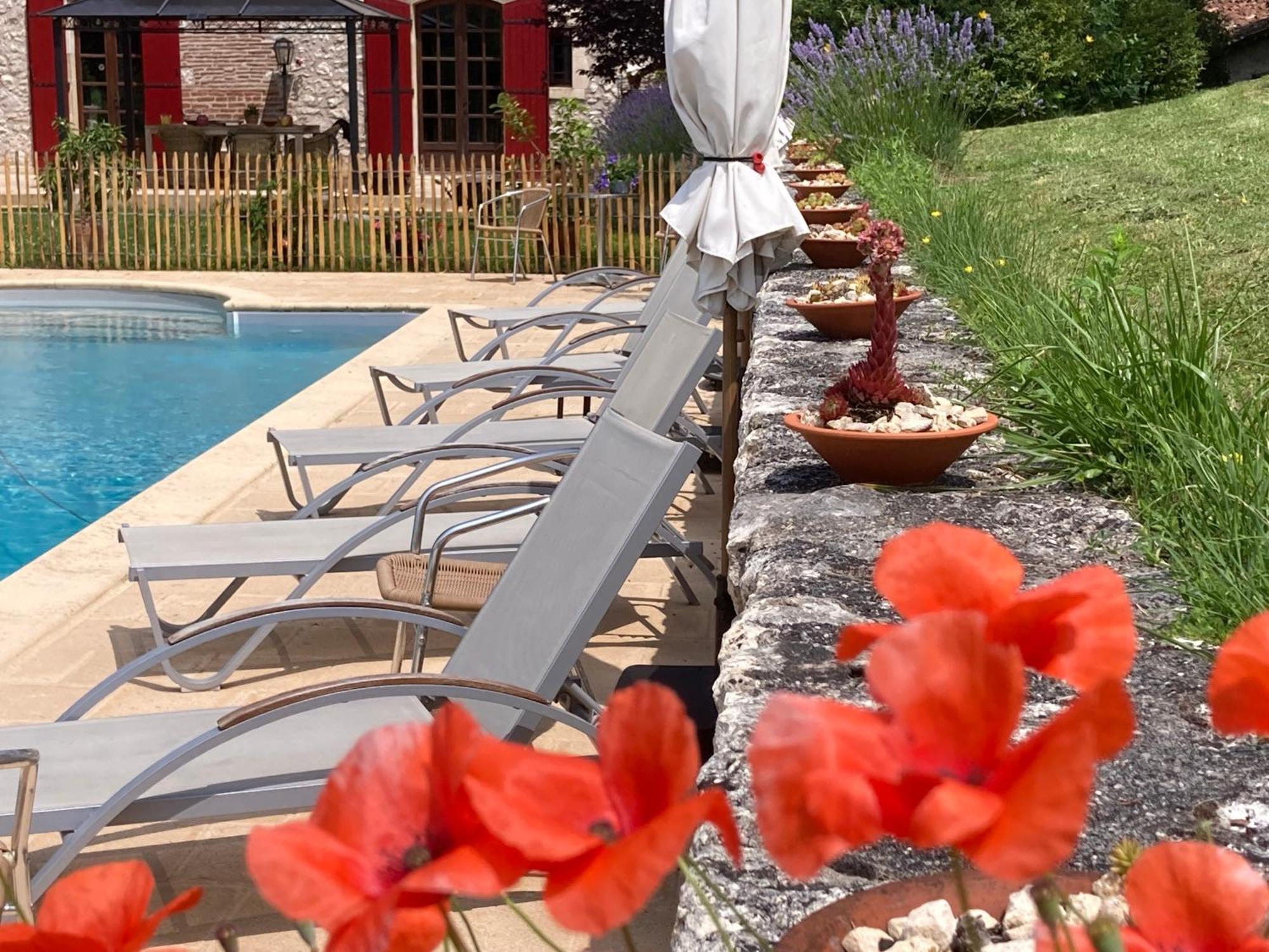 La Bastide Portoly B&B "Pruneaux" Penne-dʼAgenais Exterior foto
